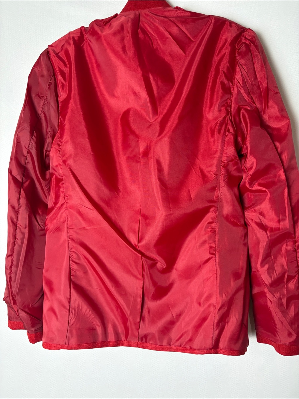 Kids Red Blazer - Tailored Single-Breasted Jacket - Picture 10 of 10
